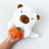 Peluche Capibara Fantasma Zucca 19cm Decorazioni Squisite per Feste di Halloween Prodotti Kawaii Compagno per Dormire Regali per Amici