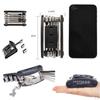 Biking Bike Multi Fixing Tools Carbon Steel Portable Compact Multifunctional Mountain Cycling