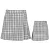 Kim Young Joo Golf Spring/Autumn Check Pleated Culotte Double-Layered Golf Skirt Doslsk20