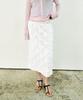 Wimenong Bloom Texture Midi Skirt