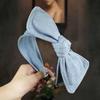 Wide-Brimmed Bowknot Headband for Women, Korean-Style Hairpin, Stylish Hair Ornament for All Occasions