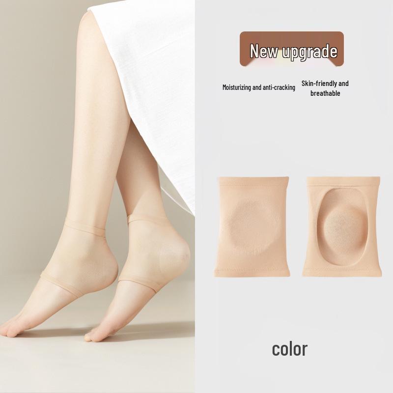 Feuchtigkeitsspendende Anti-Riss Fersenprotektorsocken für Männer und Frauen