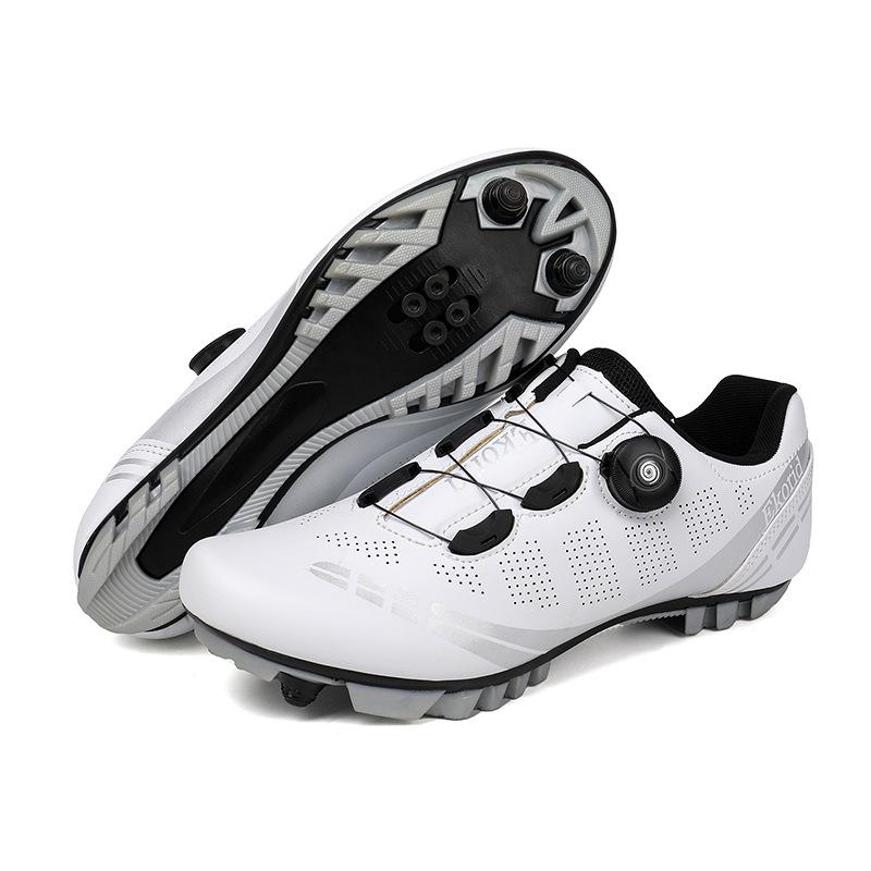 Aufgeschlossene Ganzjahres-Mountainbike-Schuhe - Unisex, Atmungsaktiv, Harte Sohle