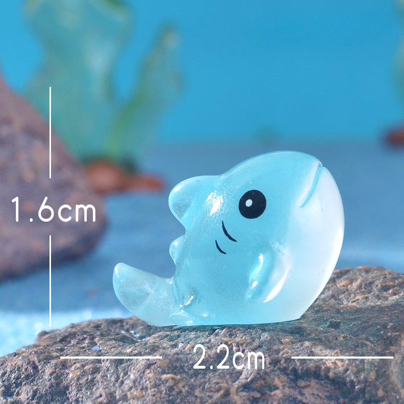 Little Shark Handmade Hair Accessory Decoration Marine Seabed Landscape Resin Accessories
