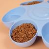 6 In 1 Pet Petal Shaped Cat Bowls, Multi-Functional Tilted Dog Feeding and Drinking Bowls, Pet Supplies
