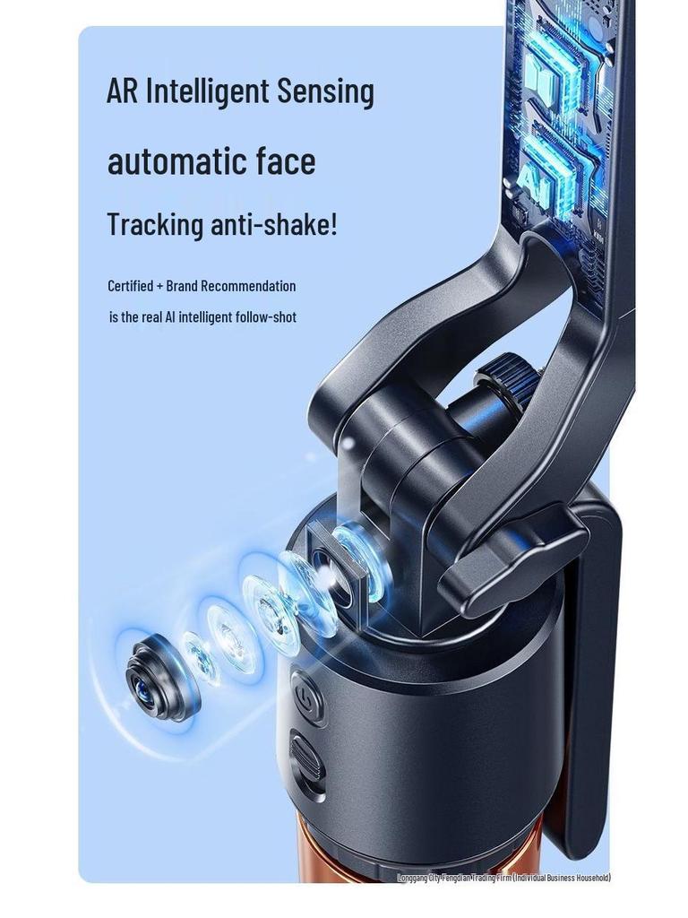 2025 Mobile Phone Selfie Stick & Gimbal: 360° Rotating Live Stream Tripod