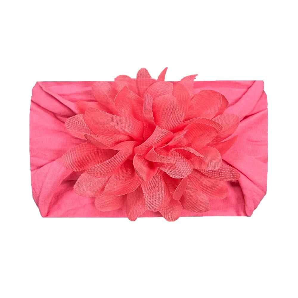 Chiffon Flower Baby Girls Headbands Soft Elastic Nylon Hairbands Baby Bows Hair Accessories for Baby Girls Newborns Infants