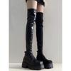 Over-knee boots women's thick-soled women's boots 2025 new spring and autumn high knight boots small boots