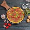 Pizza Pan with Hole Cookware Lightweight Practical Professional Bakeware Carbon Steel Tray for