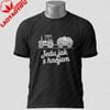 Unisexs Funny GerUnisex Tractor TShirt with Du Fährst SUV 100 Cotton Short Sleeve Casual Humor Style Outdoor Sports Tshirt