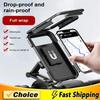 Waterproof Motorcycle Bike Mobile Phone Holder Support Universal Bicycle GPS 360° Swivel Adjustable Motorcycle Cellphone Holder