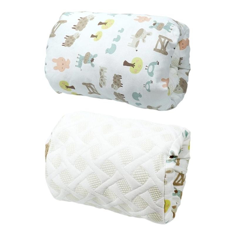 Reversible Baby Feeding Arm Pillow Breathable Cooling Side And Cosy Cotton Layer For Newborns Mother