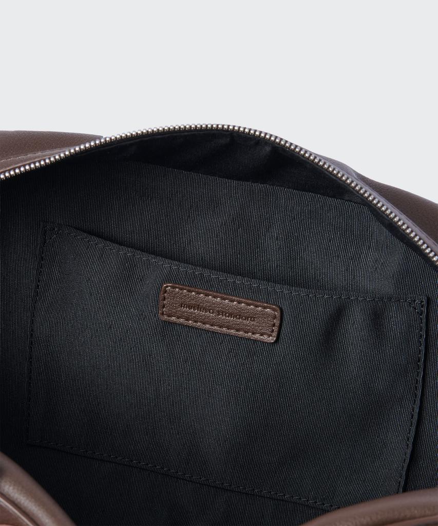 Musinsa Standard Woman Hexagon Dachshund Shoulder Bag [Dark Brown]