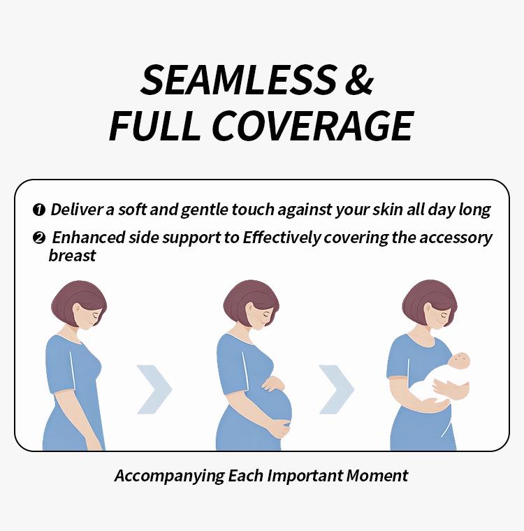 Camisola de Lactancia Tallas Grandes Postparto - No Necesita Almohadilla