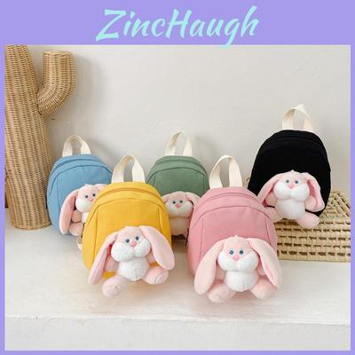 Childrens Bunny Backpack With Plush Ears For Kindergarten Kids Daily Use