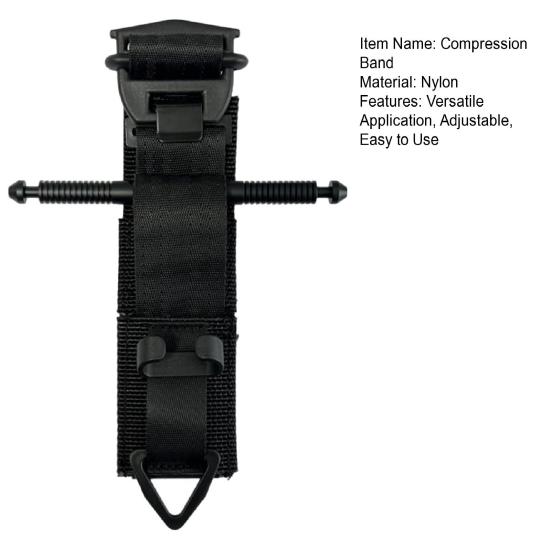 Tactical Tourniquet Medical Solution Nylon Compression Band First Aid Tourniquet Strap for Bleeding Control Emergency Use