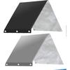 GonetrePlayground Replacement Canopy Roof Canopy Cover Replacement Tarp for Kids Playground 52in x 90in Proof Swingset Shade Canopy (1)