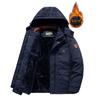 Casaco Grosso Quente Jaquetas Masculinas Corta-vento Roupas Masculinas Fleece Homens Casacos Longos Masculinos Casual Outerwear Clássico Jaqueta Longa Primavera Outono Inverno