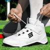 Big Size 40-47 Men Baseball Sneakers Professional Softball Shoes Non Slip Outdoor Spiked Sneakers Men Baseball Training Shoes