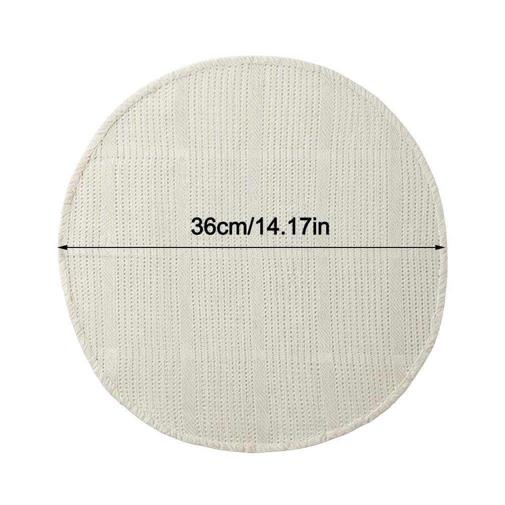 Non-stick Steaming Liner Cotton Steamer Mat New Round Steamer Cloth Rice Steaming