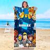 Robloxes Beach Towel Travel Hotel Towels Bathroom Swimming Pool Playa Baby Spa For Home Sauna Bath Microfiber Quick Drying Gym