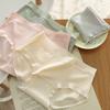 5pcs Cotton Crotch Seamless Briefs Underwear Women's Underpants Fashion Mid Waist Panties  Lady