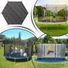 6/8/10ft Trampoline Cover Anti-UV Trampolines Sunshade Accessories Waterproof Trampoline Roof for Outdoor Backyard Playground