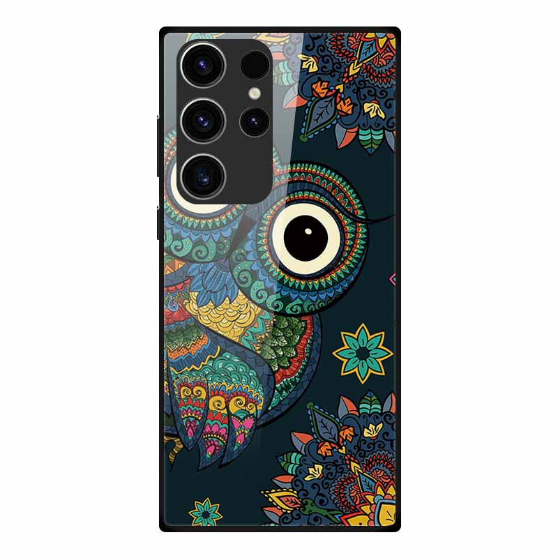 Phone Case For Samsung S23 Ultra Back Cover Case Tempered Glass Soft Funda For Samsung Galaxy S23 Plus Case S 23 + Ultra Coque