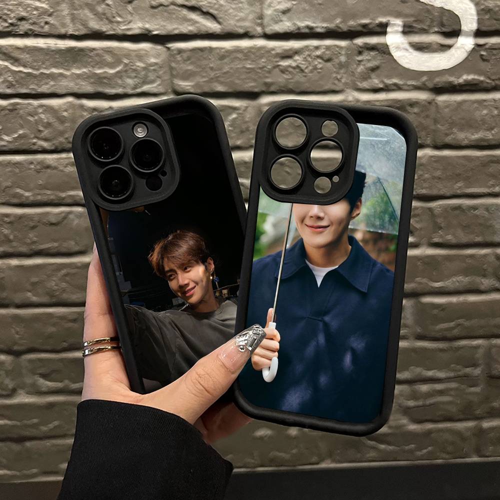 Kim Seon-ho South Korean Male Actor Phone Case For IPhone 17 16 15 13 11 12 14 Pro Max Plus Silicone Cover Shell