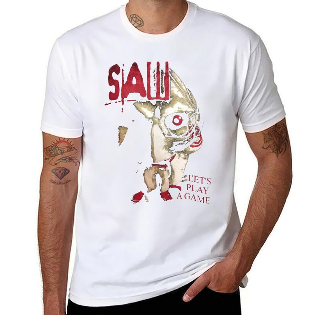 Saw Movie 2023 TShirt Dry Fit Running Short Sleeve Top