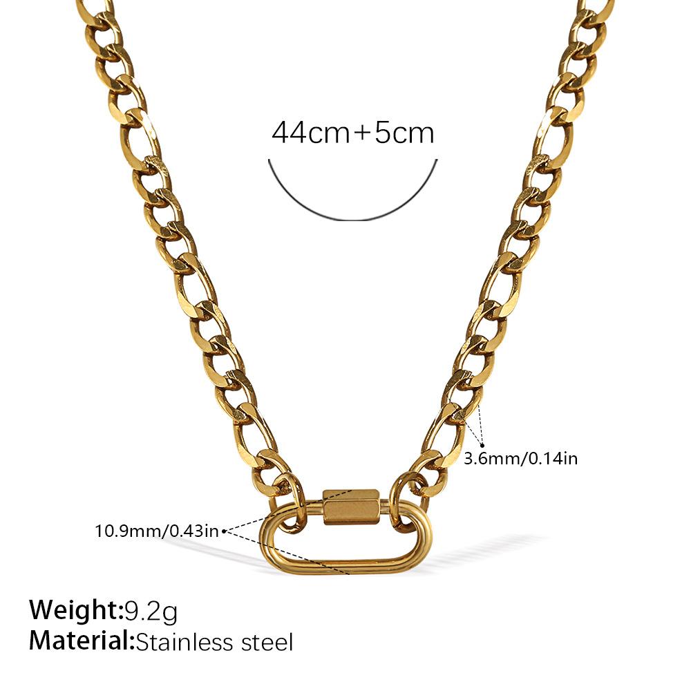 Japan And South Korea Fashion Niche Bracelet Necklace Women'S Personality Design Versatile Jewelry Does Not Fade Popular Trend