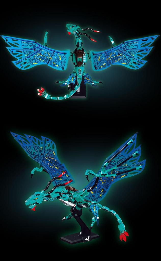 Avatar Jake's Mecha Pterodactyl Building Blocks Toy for Kids