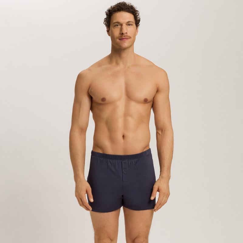 Hanro Cotton Sporty Boxers 73505 Ombre Blue