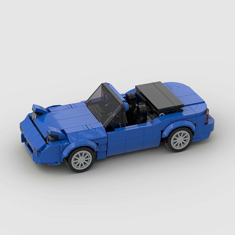 Creative Champion Car MOC City Vehicle Super Car Rally Building Blocks Bricks Set Ornament Diy Consturction Toys For Kids Adults