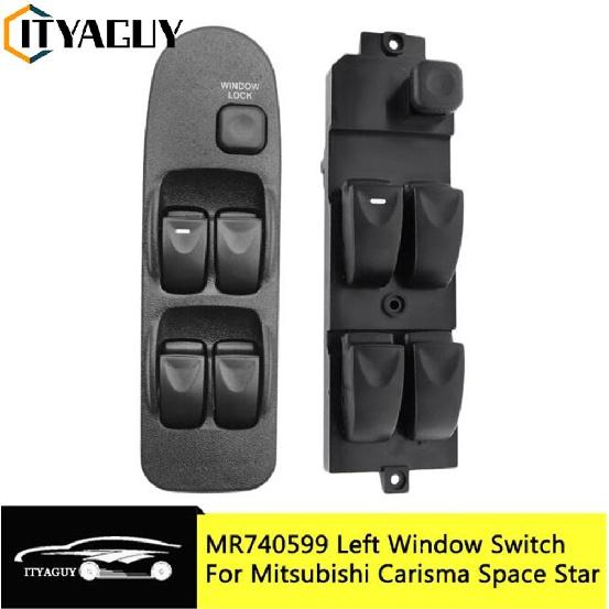 

Power Window Switch For Mitsubishi Carisma Space Star 95-06 Electric Control Master Switches Front Left Side MR740599