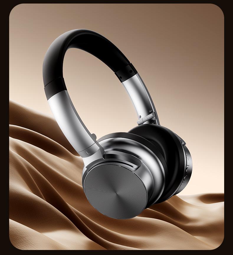 New A53 Retro Head-mounted Bluetooth Headset: Foldable, Comfortable, 5.3 Stereo Sound