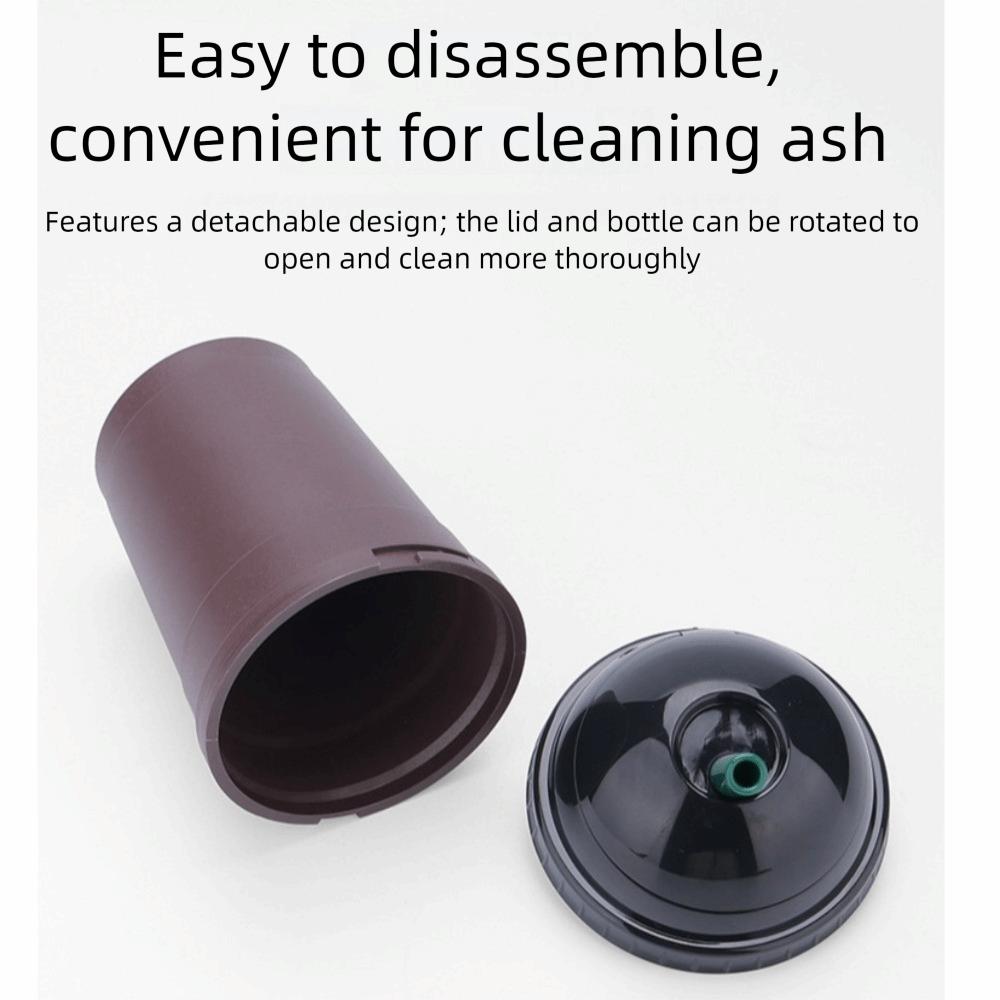 Separable Car Ashtray Garbage Storage Mini Trash Bin Portable Coffee Cup Ashtray  Household