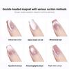 Cat eye nail polish glue strong magnet stick, large magnet pen, double head thickened multi-functional magnet nail art tool