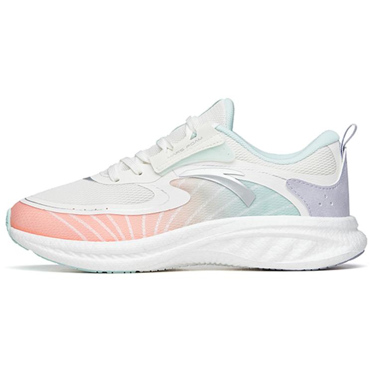 

Anta Running Collection Cushioned Wear-Resistant Lightweight Low-Top Running Shoes Women s White Orange Blue 122215552-3 35.5