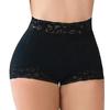 High Waist Lace Trim Tummy Control Shaping Panties Butt Lifter Compression Shapewear Underwear for Women