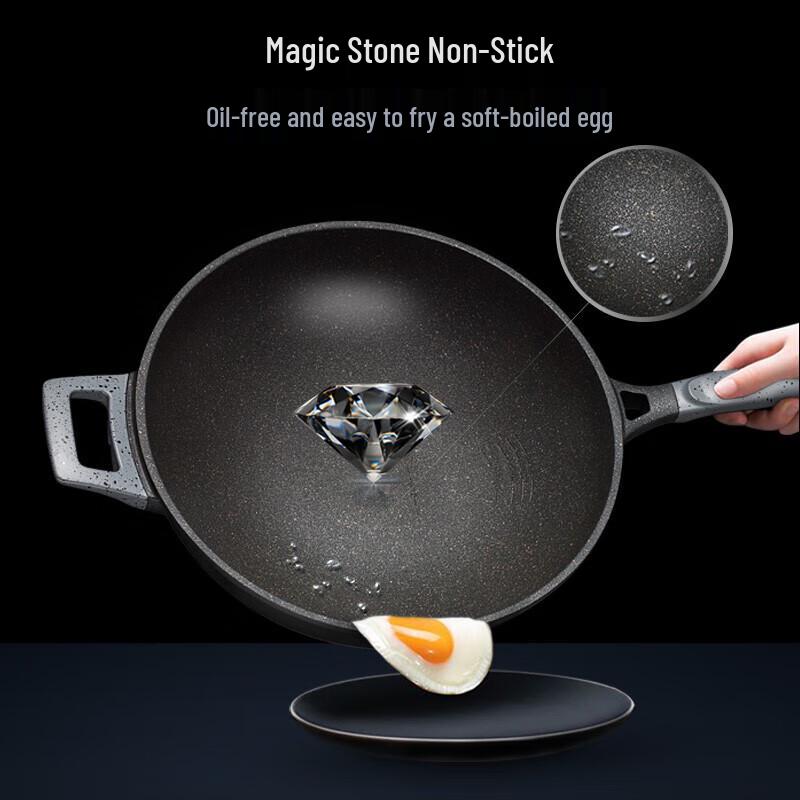 ASD Magic Stone Titanium Non-Stick Wok