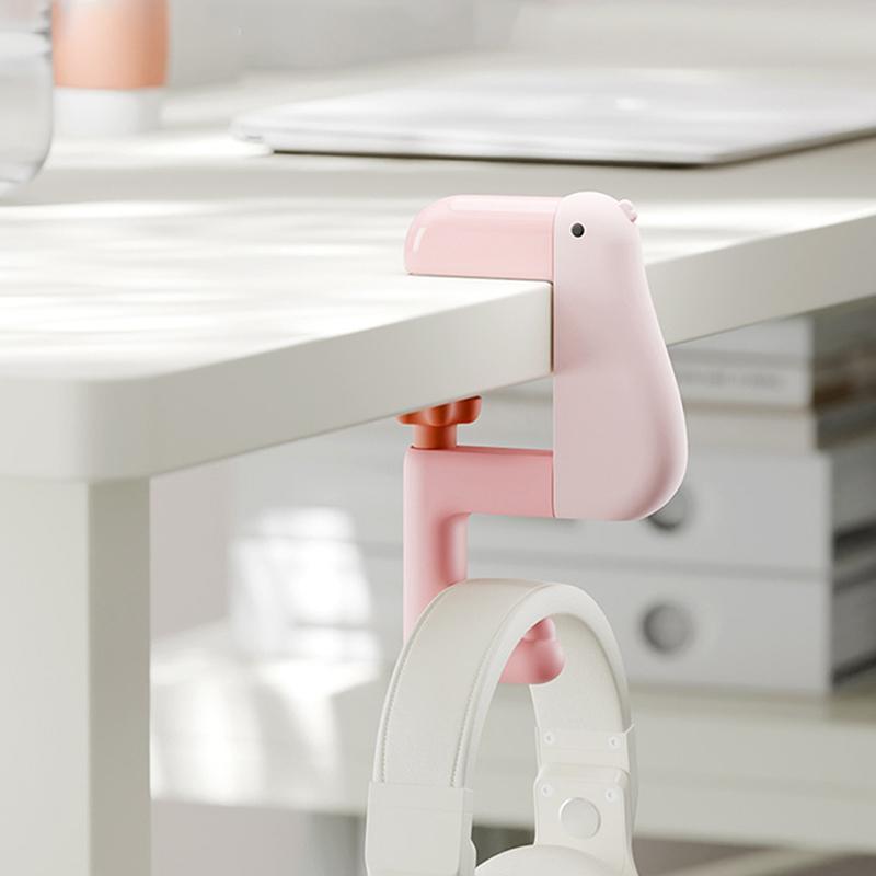 Thinking Duck Portable Hook Hanging Decor Table Wallet Bag Hook Wall Hanger Bracket Handbag Non Punching Student Office Supplies