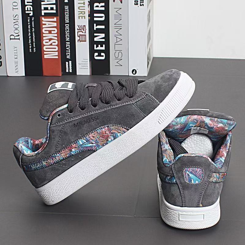 Niche retro classic couple bread shoes soft-soled student casual board shoes