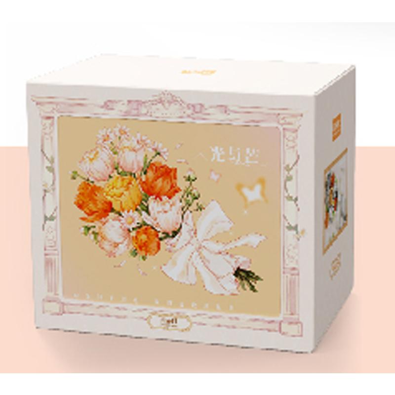 Non-Toxic Bouquet Building Blocks Assembly Moc Model Diy Eternal Flower Display Wooden Box Bricks Kits Holiday'S Day Gifts Children Toys