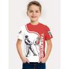 Abbigliamento Ragazzi Taekwondo Judo Moda T-shirt con Stampa 3D Sportivo Bambini Maniche Corte Estate Abbigliamento Palestra Harajuku Magliette Top Cool