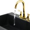 Dollhouse Sink Exquisite Detail Furniture Accessories 1/6 Scale Miniature Faucet Model for Kids