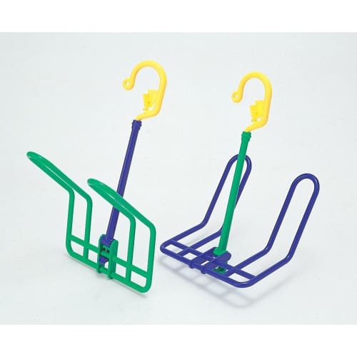 Sawafuji Risorute Shoe Hanger, Colorful Set of 2, Made in Japan, for Kids and Adults, Indoor Shoes, Gym Shoes, Sneakers, Jogging, and Running, Quick D