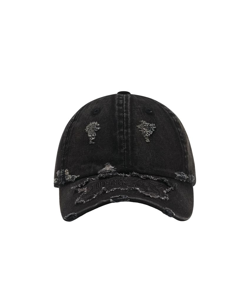 Depeugameoncheu Logo Destroyed Cap [Black]