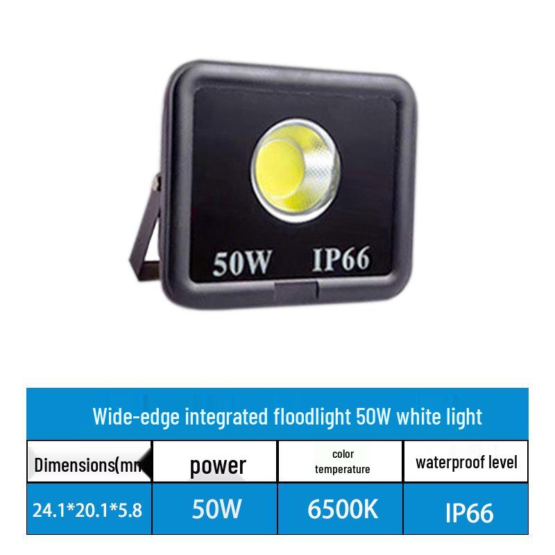 High-Power Outdoor COB LED Floodlight for Sports Courts and Billboards