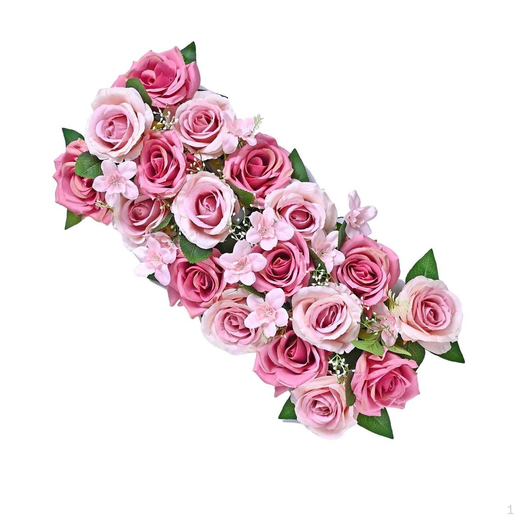 Panels DIY Wedding Arched Centerpeice Decor Artificial Flower for Party Ceremony Photography Indoor